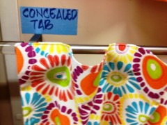 Concealed Tab Top Design 